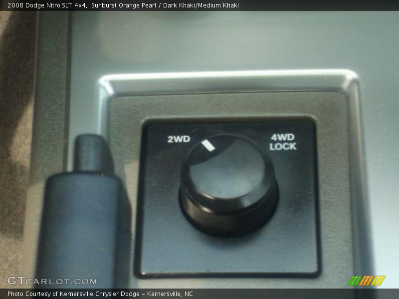 Sunburst Orange Pearl / Dark Khaki/Medium Khaki 2008 Dodge Nitro SLT 4x4