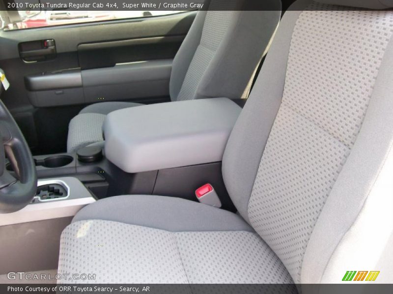 Super White / Graphite Gray 2010 Toyota Tundra Regular Cab 4x4