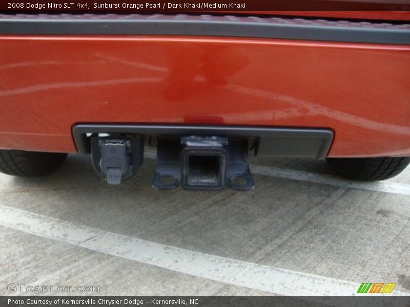 Sunburst Orange Pearl / Dark Khaki/Medium Khaki 2008 Dodge Nitro SLT 4x4
