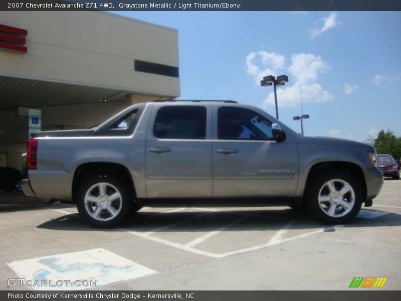 Graystone Metallic / Light Titanium/Ebony 2007 Chevrolet Avalanche Z71 4WD