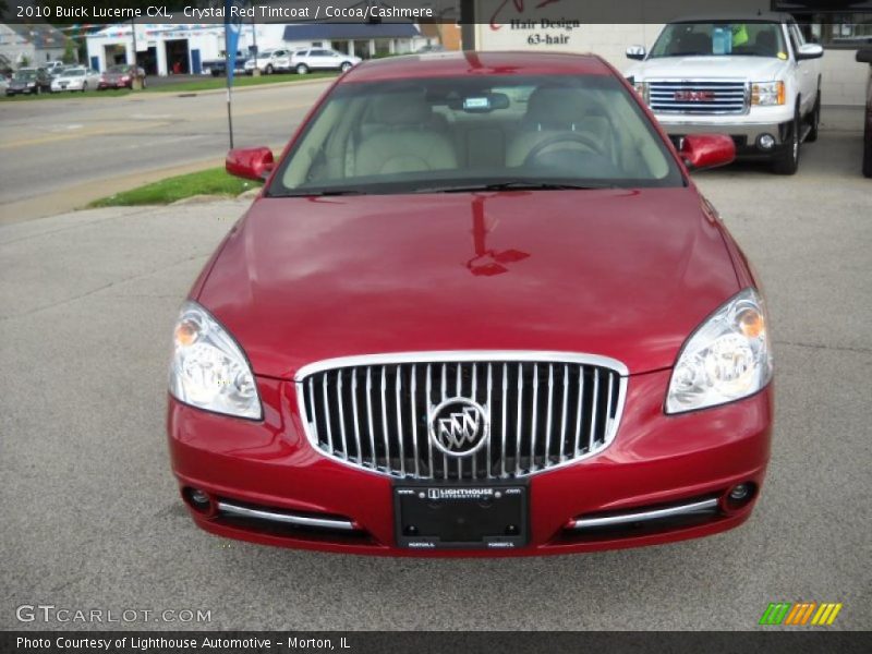 Crystal Red Tintcoat / Cocoa/Cashmere 2010 Buick Lucerne CXL