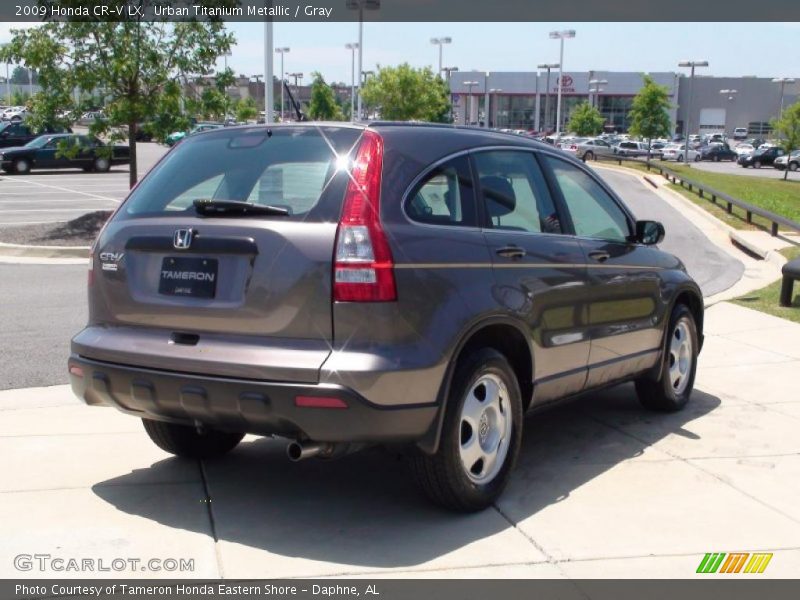 Urban Titanium Metallic / Gray 2009 Honda CR-V LX