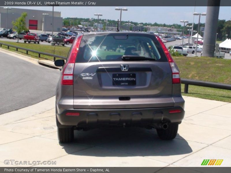 Urban Titanium Metallic / Gray 2009 Honda CR-V LX