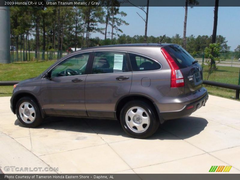 Urban Titanium Metallic / Gray 2009 Honda CR-V LX