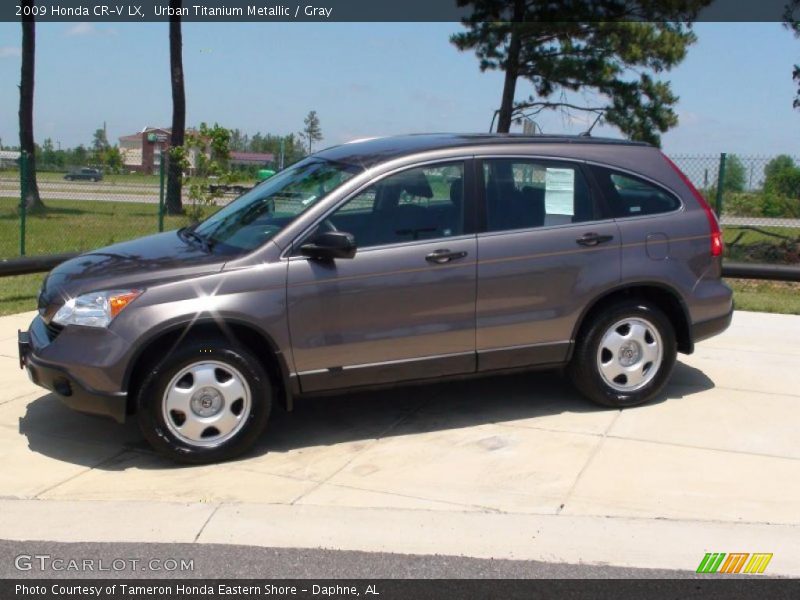 Urban Titanium Metallic / Gray 2009 Honda CR-V LX