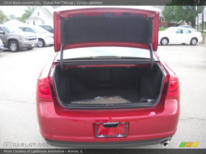 Crystal Red Tintcoat / Cocoa/Cashmere 2010 Buick Lucerne CXL