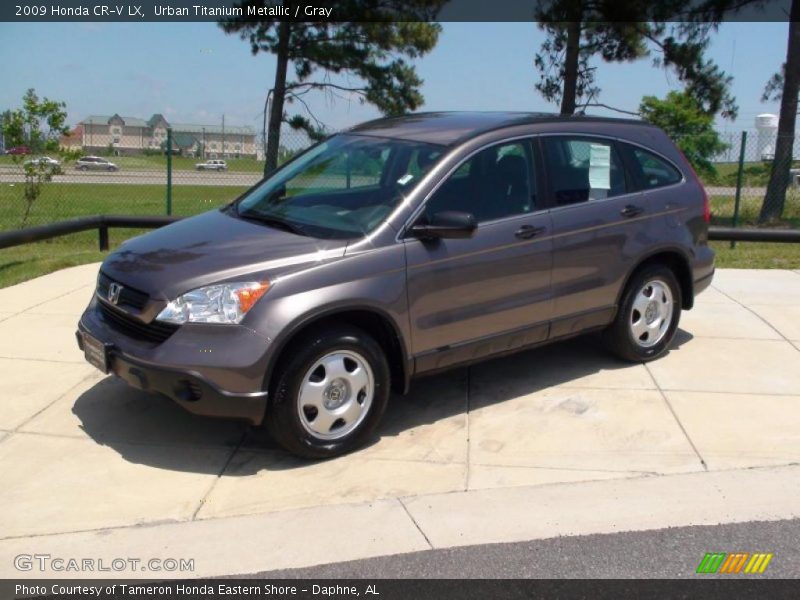 Urban Titanium Metallic / Gray 2009 Honda CR-V LX