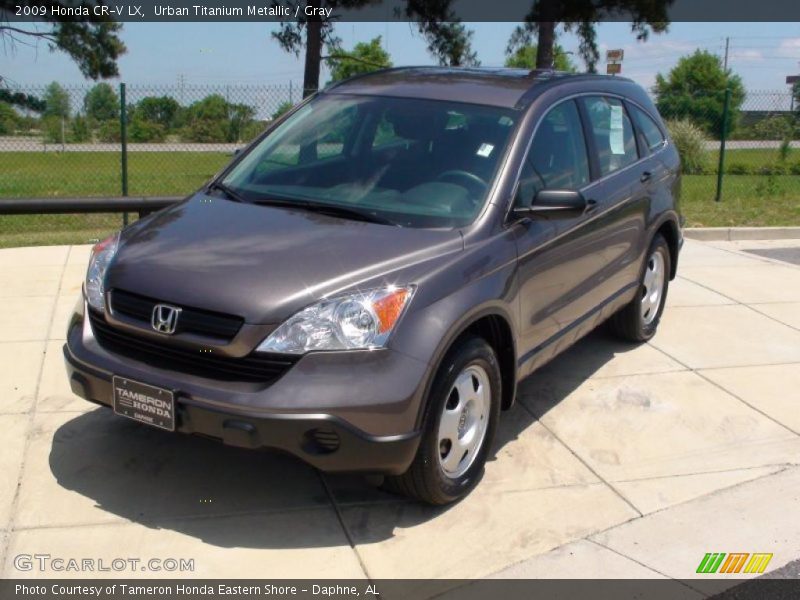 Urban Titanium Metallic / Gray 2009 Honda CR-V LX
