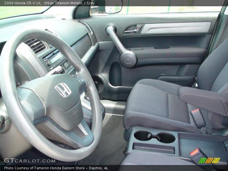Urban Titanium Metallic / Gray 2009 Honda CR-V LX
