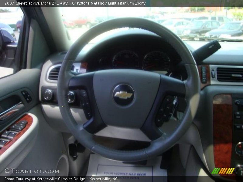 Graystone Metallic / Light Titanium/Ebony 2007 Chevrolet Avalanche Z71 4WD