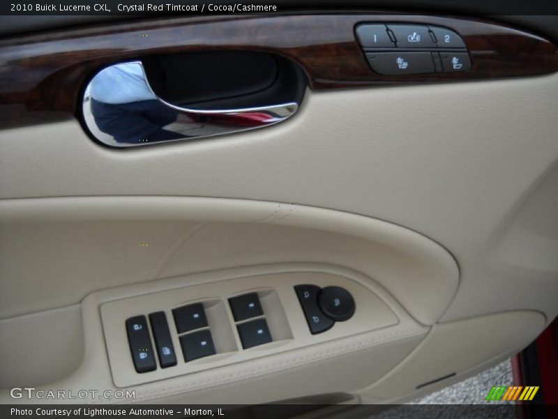 Crystal Red Tintcoat / Cocoa/Cashmere 2010 Buick Lucerne CXL