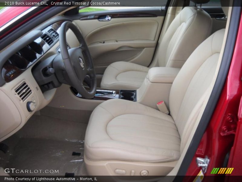 Crystal Red Tintcoat / Cocoa/Cashmere 2010 Buick Lucerne CXL