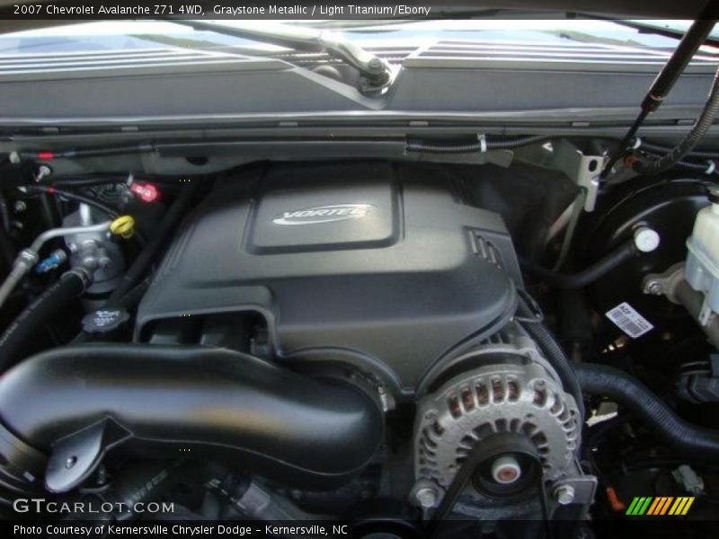 Graystone Metallic / Light Titanium/Ebony 2007 Chevrolet Avalanche Z71 4WD