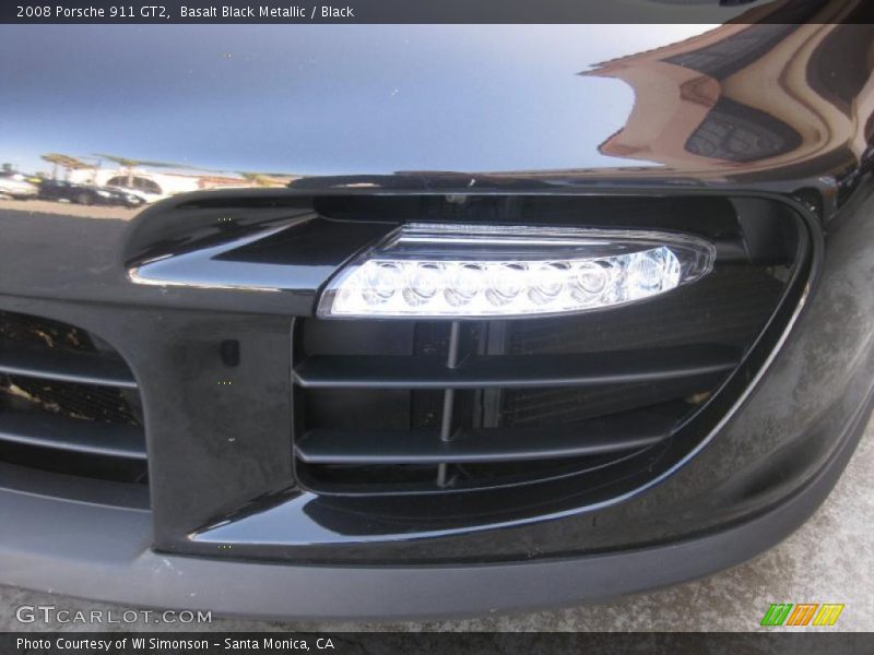 Basalt Black Metallic / Black 2008 Porsche 911 GT2