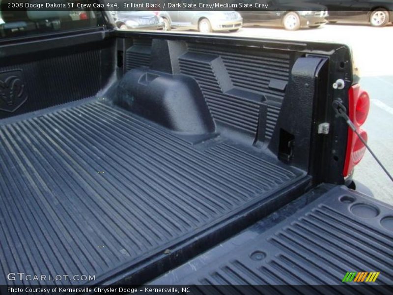 Brilliant Black / Dark Slate Gray/Medium Slate Gray 2008 Dodge Dakota ST Crew Cab 4x4