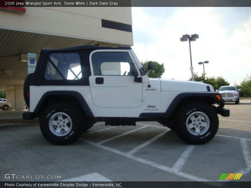 Stone White / Dark Slate Gray 2006 Jeep Wrangler Sport 4x4