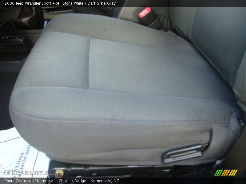 Stone White / Dark Slate Gray 2006 Jeep Wrangler Sport 4x4