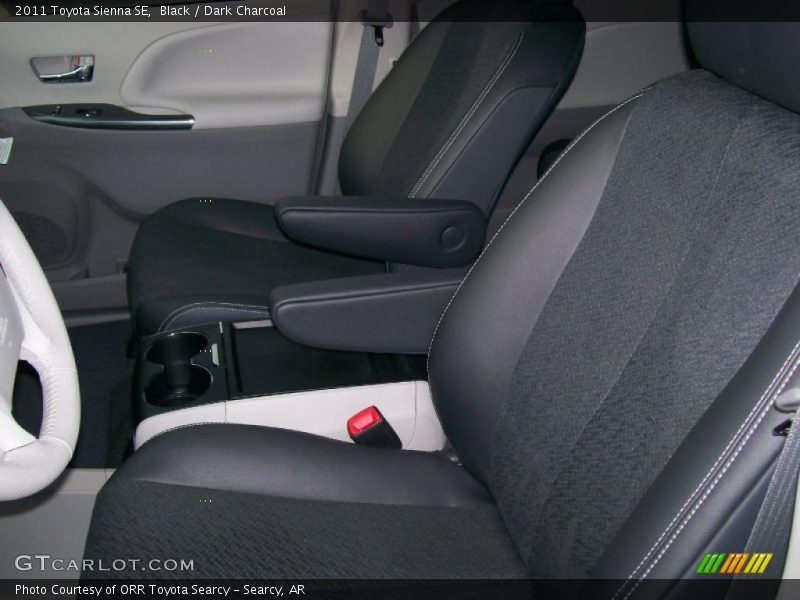 Black / Dark Charcoal 2011 Toyota Sienna SE