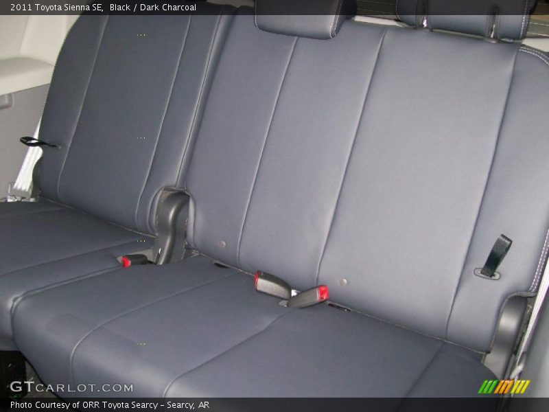 Black / Dark Charcoal 2011 Toyota Sienna SE