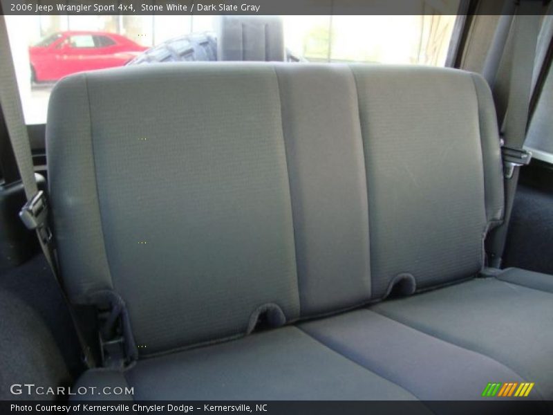 Stone White / Dark Slate Gray 2006 Jeep Wrangler Sport 4x4