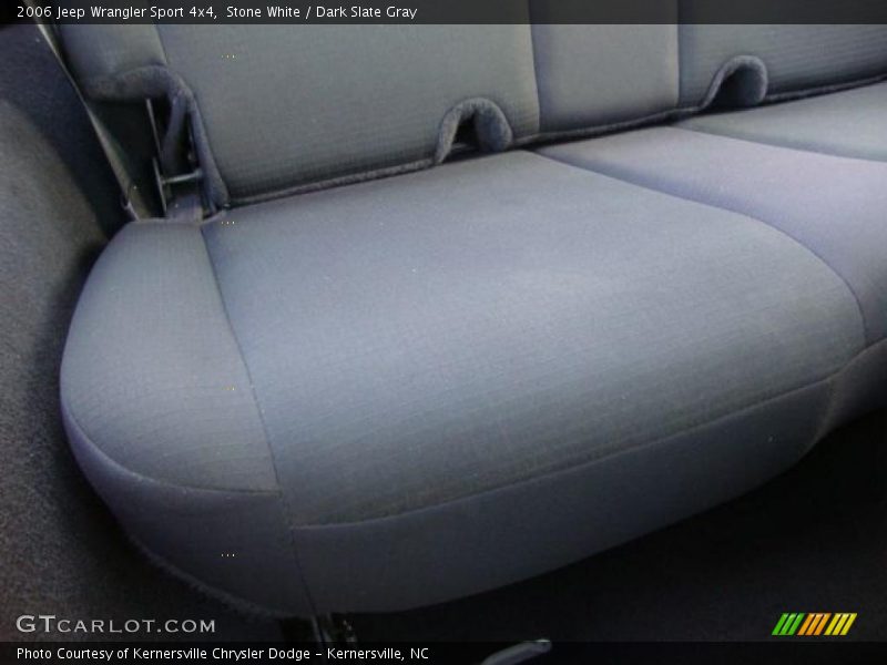 Stone White / Dark Slate Gray 2006 Jeep Wrangler Sport 4x4