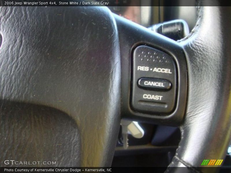 Stone White / Dark Slate Gray 2006 Jeep Wrangler Sport 4x4