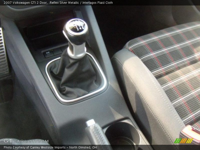 Reflex Silver Metallic / Interlagos Plaid Cloth 2007 Volkswagen GTI 2 Door