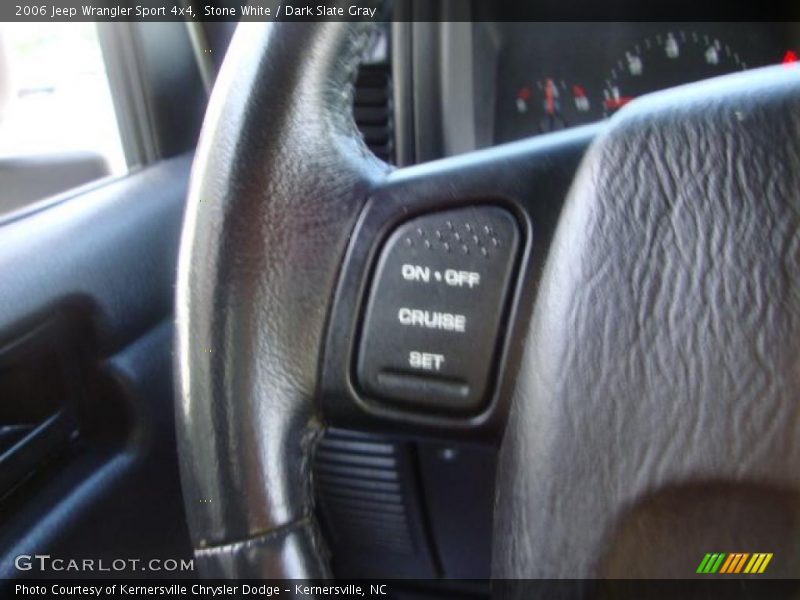 Stone White / Dark Slate Gray 2006 Jeep Wrangler Sport 4x4