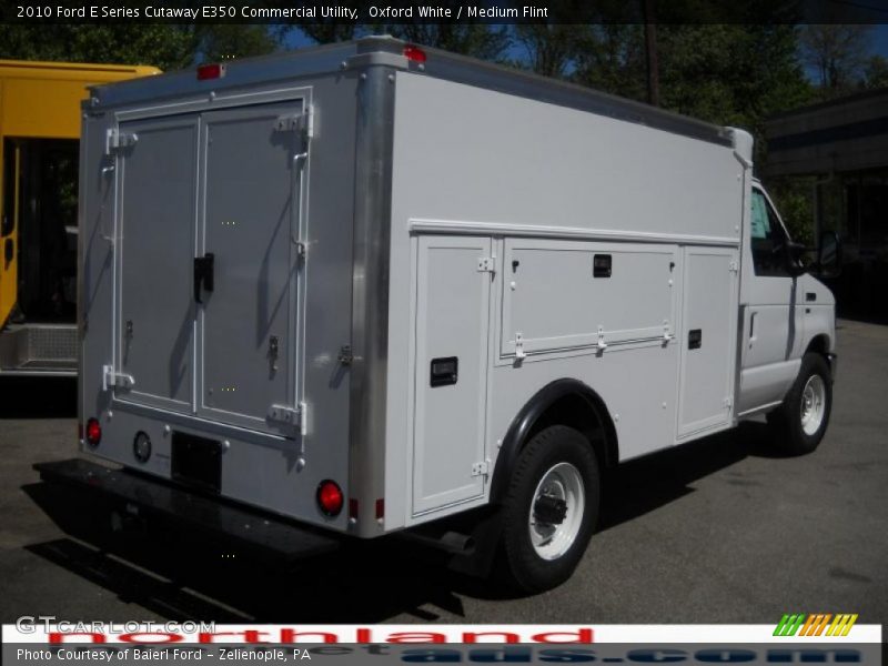 Oxford White / Medium Flint 2010 Ford E Series Cutaway E350 Commercial Utility