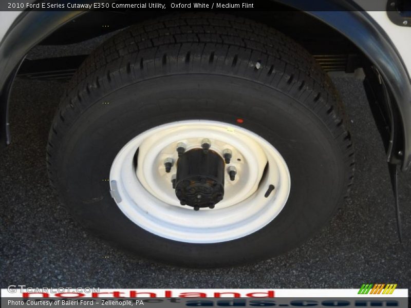 Oxford White / Medium Flint 2010 Ford E Series Cutaway E350 Commercial Utility