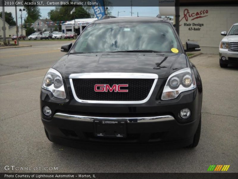Carbon Black Metallic / Ebony 2010 GMC Acadia SLT