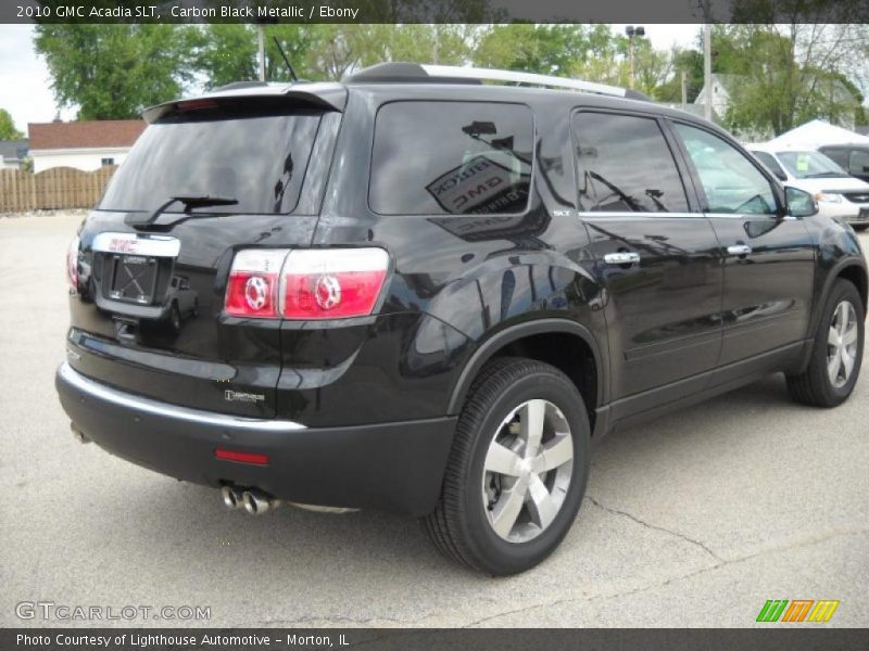 Carbon Black Metallic / Ebony 2010 GMC Acadia SLT