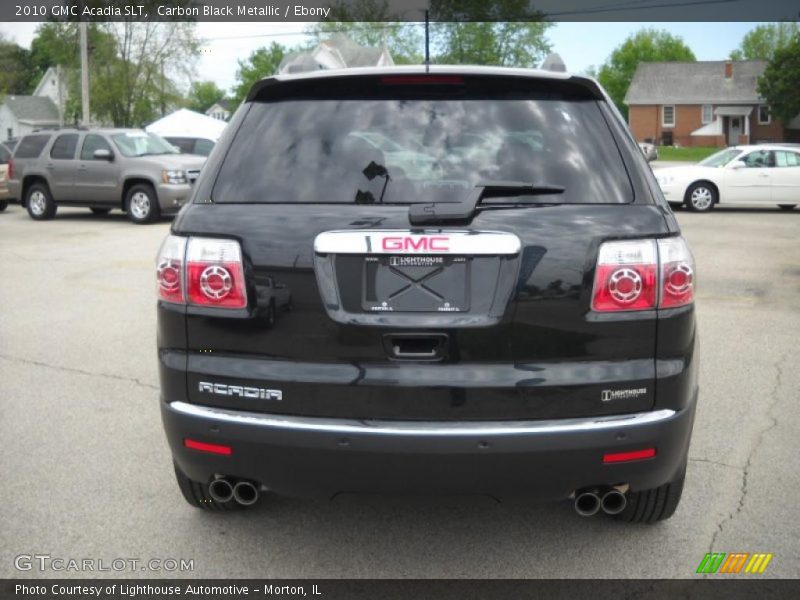 Carbon Black Metallic / Ebony 2010 GMC Acadia SLT