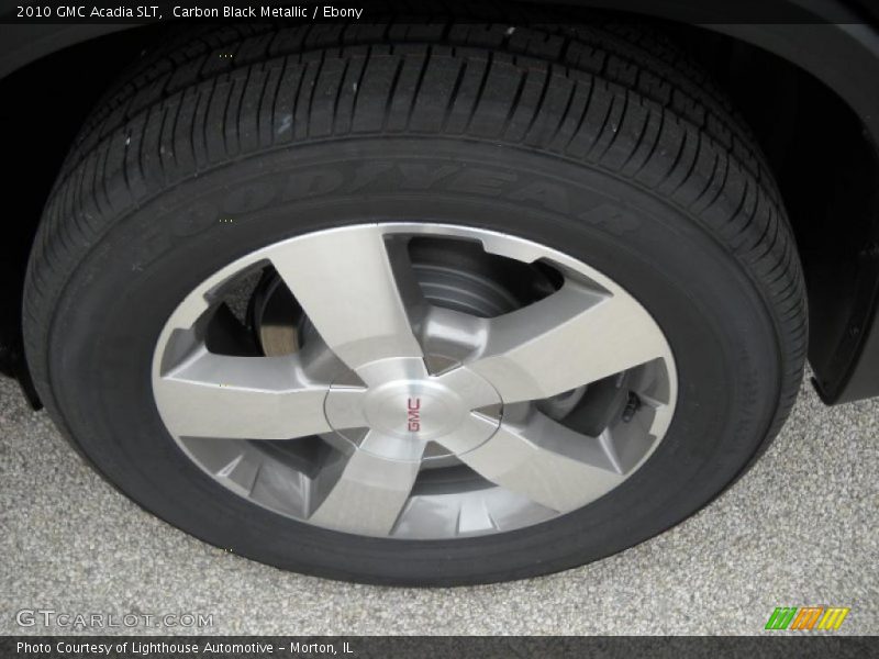 Carbon Black Metallic / Ebony 2010 GMC Acadia SLT