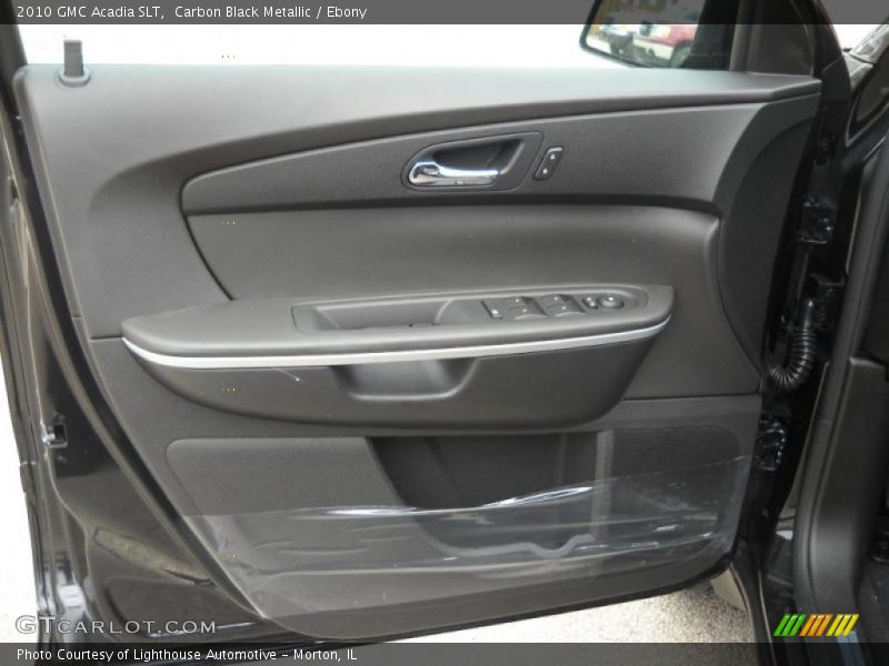 Carbon Black Metallic / Ebony 2010 GMC Acadia SLT