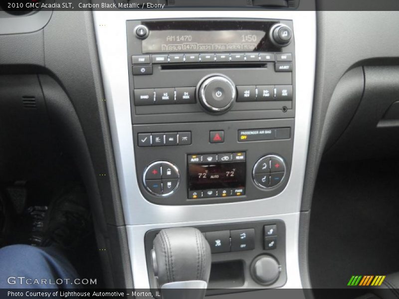 Carbon Black Metallic / Ebony 2010 GMC Acadia SLT