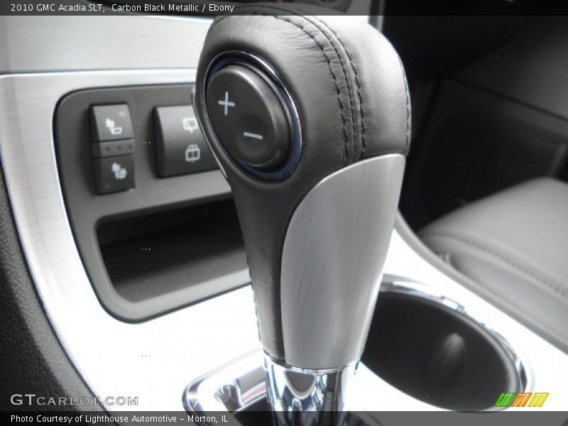 Carbon Black Metallic / Ebony 2010 GMC Acadia SLT