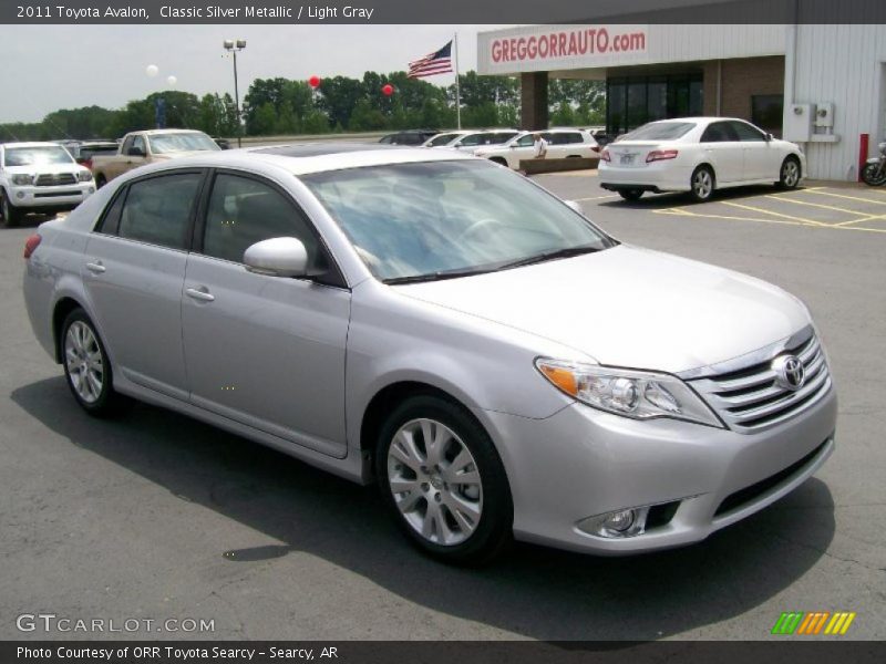 Classic Silver Metallic / Light Gray 2011 Toyota Avalon