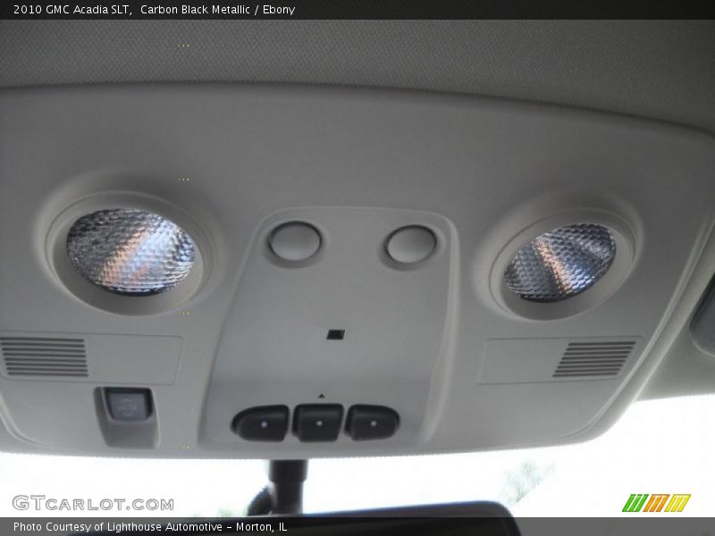 Carbon Black Metallic / Ebony 2010 GMC Acadia SLT