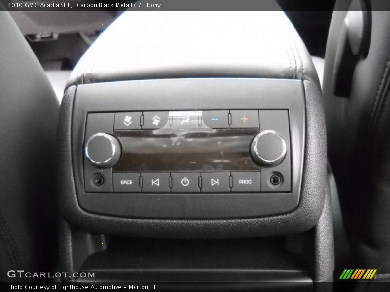Carbon Black Metallic / Ebony 2010 GMC Acadia SLT