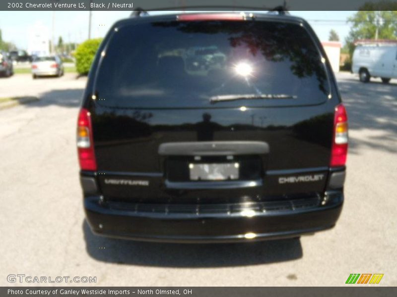 Black / Neutral 2002 Chevrolet Venture LS