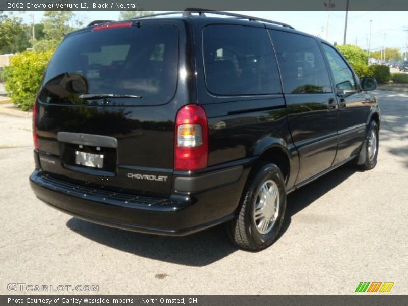 Black / Neutral 2002 Chevrolet Venture LS