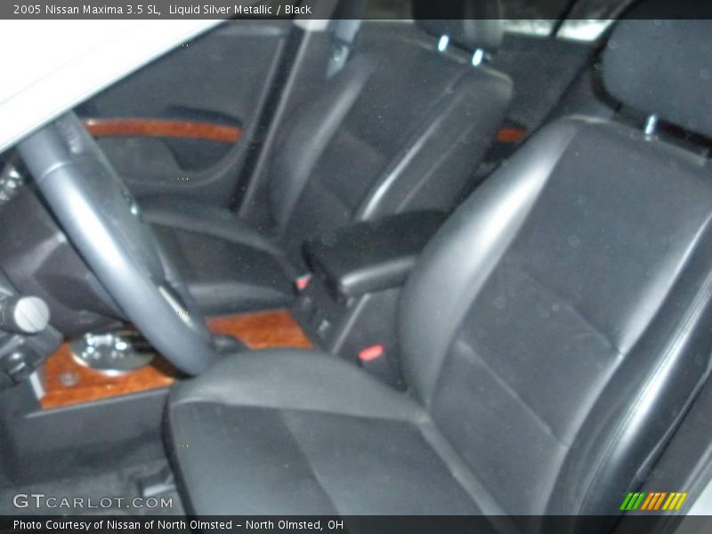 Liquid Silver Metallic / Black 2005 Nissan Maxima 3.5 SL