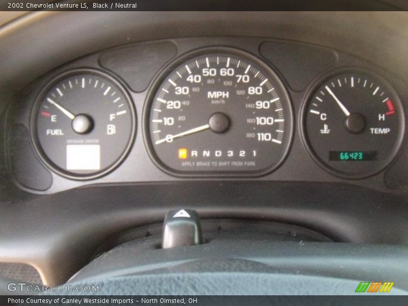 Black / Neutral 2002 Chevrolet Venture LS