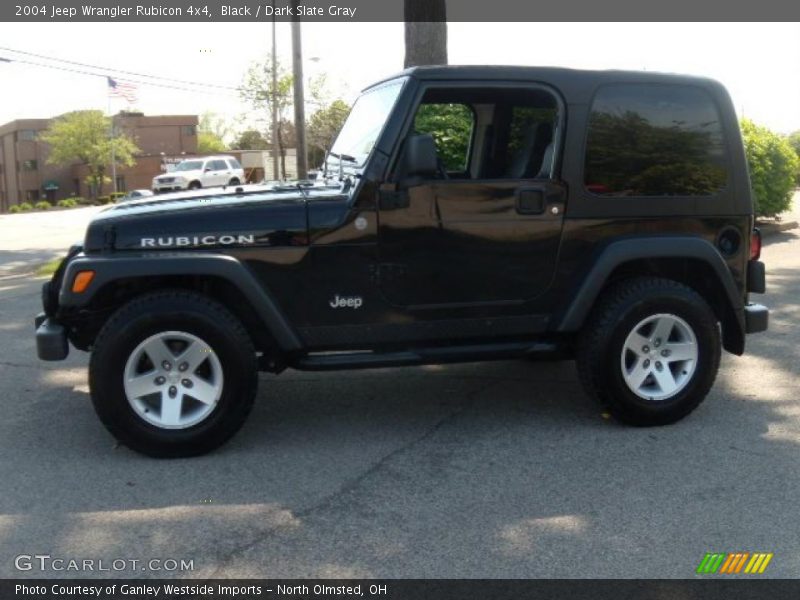 Black / Dark Slate Gray 2004 Jeep Wrangler Rubicon 4x4