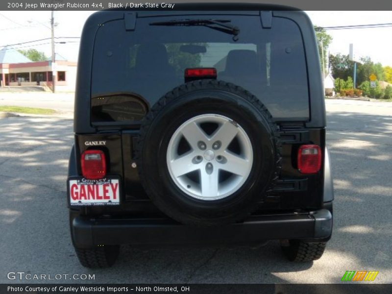 Black / Dark Slate Gray 2004 Jeep Wrangler Rubicon 4x4