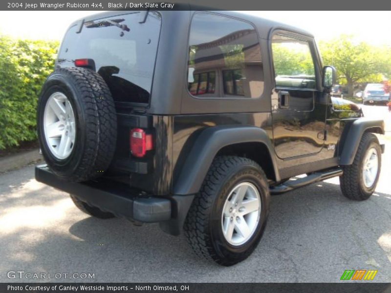 Black / Dark Slate Gray 2004 Jeep Wrangler Rubicon 4x4