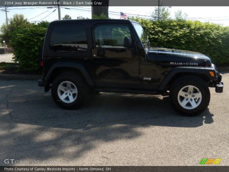 Black / Dark Slate Gray 2004 Jeep Wrangler Rubicon 4x4