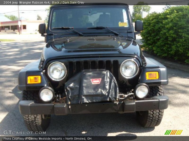 Black / Dark Slate Gray 2004 Jeep Wrangler Rubicon 4x4
