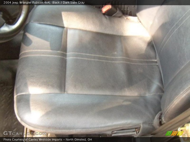 Black / Dark Slate Gray 2004 Jeep Wrangler Rubicon 4x4